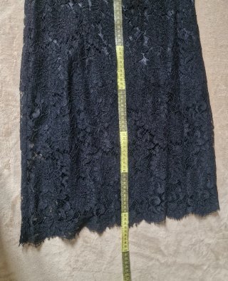 Vestito Pizzo Miguel Berbel Nero