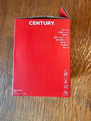 Lampadina LED Century Harmony E27 20W
