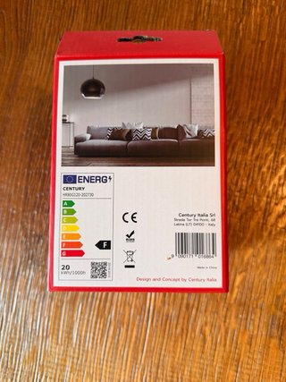 Lampadina LED Century Harmony E27 20W