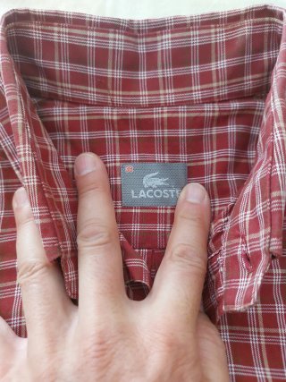 Camisa Lacoste Talla 38