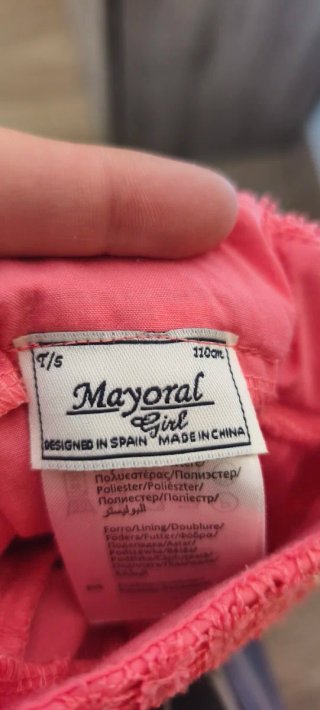 Shorts de encaje rosa