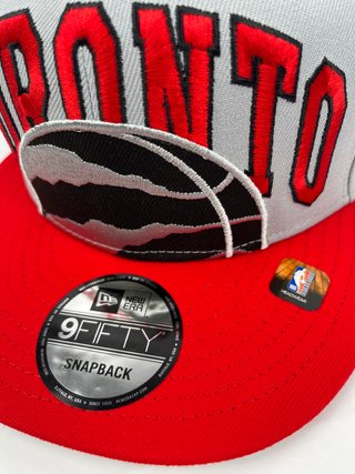 Cappello New Era Toronto Grigio/Rosso