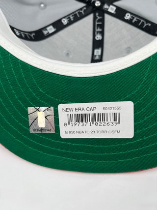 Cappello New Era Toronto Grigio/Rosso