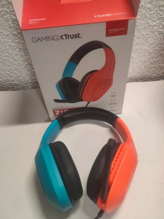 GXTrust Zirox Cascos Gaming Ligeros
