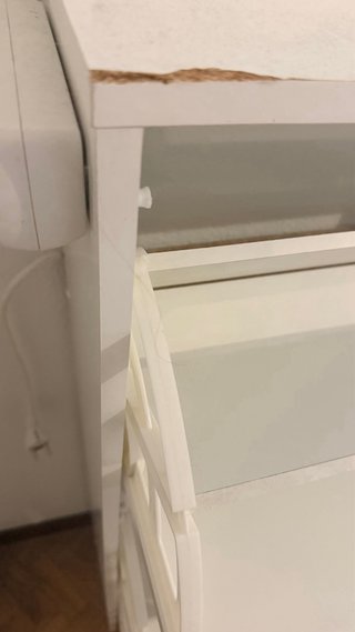 Zapatero blanco 3 baldas