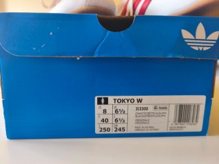 Zapatillas Adidas Tokyo Talla 40 Rojas y Blancas