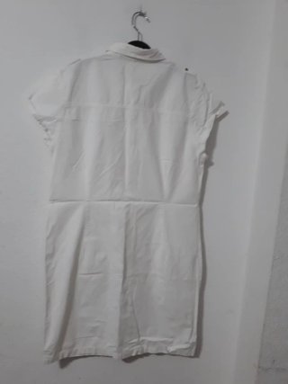 Vestido camisero Cap Frehel blanco