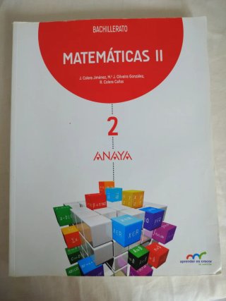 Matemáticas II 2 Bachillerato