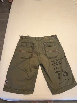 Bermudas Pepe Jeans Talla M Verde Oliva