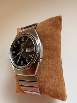 Orologio Seiko 5 Vintage Automatico Nero