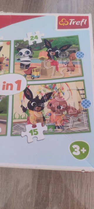 Puzzle 4 en 1 Bing Trefl