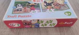 Puzzle 4 en 1 Bing Trefl