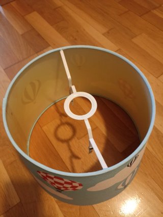 Pantalla de lámpara globos aerostáticos Ikea