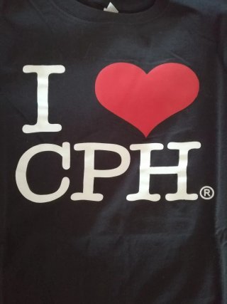 Maglietta "I love CPH"