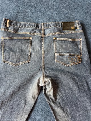 Pack 3 Vaqueros Hombre Azules talla 38 como una 48