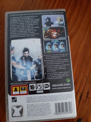 Crisis Core Final Fantasy VII PSP