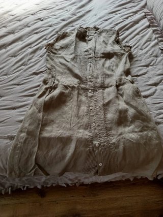 Vestido Pedro del Hierro beige