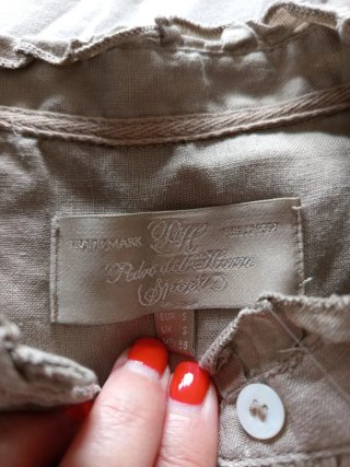 Vestido Pedro del Hierro beige