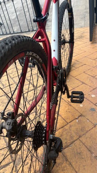 Bicicleta Montañera Indur Roja