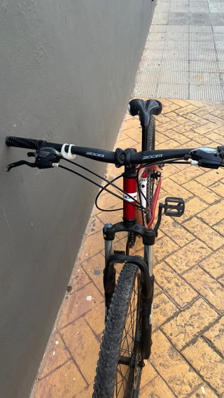 Bicicleta Montañera Indur Roja