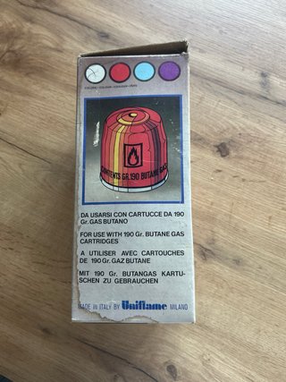 Lampada a gas vintage klara90
