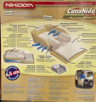 Cuna Nido Portátil Nikidom Supreme