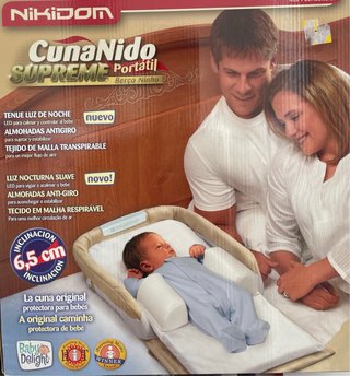 Cuna Nido Portátil Nikidom Supreme