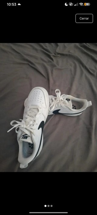Zapatillas Nike Blancas y Azules