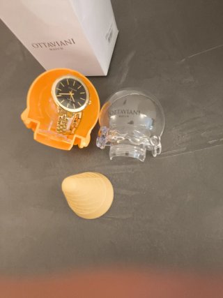 Orologio donna Ottaviani oro e arancio