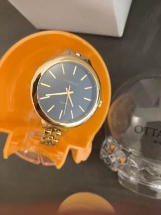 Orologio donna Ottaviani oro e arancio