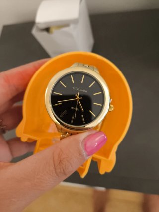 Orologio donna Ottaviani oro e arancio