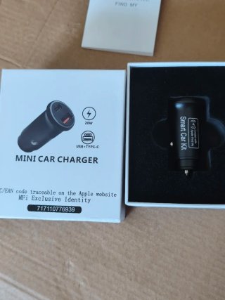 Cargador Coche GPS Apple USB-C Smart Car Kit