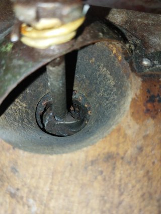 Molinillo de café antiguo