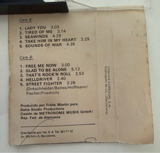Casete Accept Accept Heavy Metal
