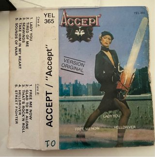 Casete Accept Accept Heavy Metal