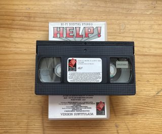 The Beatles Help! Película VHS Original