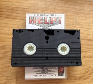The Beatles Help! Película VHS Original