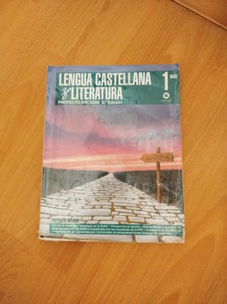 Lengua castellana y literatura, 1 BACH.