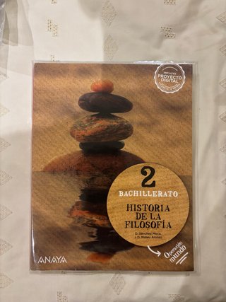 Historia de la filosofía 2 Bachillerato : Opera...