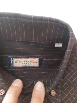 Camisa Emilio Tucci Cuadros T M