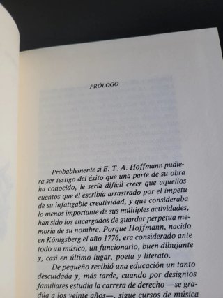 Cuentos fantásticos de Hoffmann