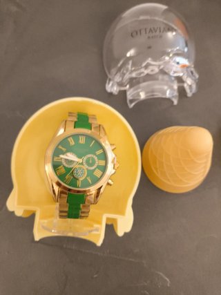 Orologio donna Ottaviani oro e verde