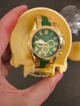 Orologio donna Ottaviani oro e verde