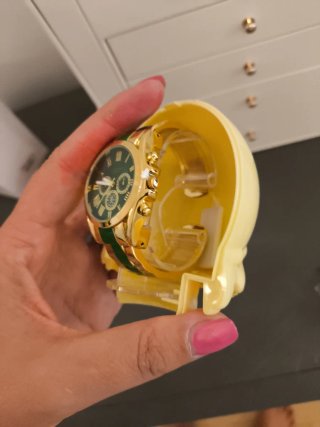 Orologio donna Ottaviani oro e verde