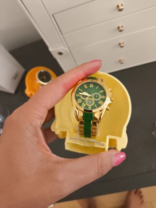 Orologio donna Ottaviani oro e verde