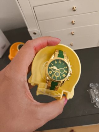 Orologio donna Ottaviani oro e verde