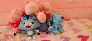 Lote Peluches Peppa Pig
