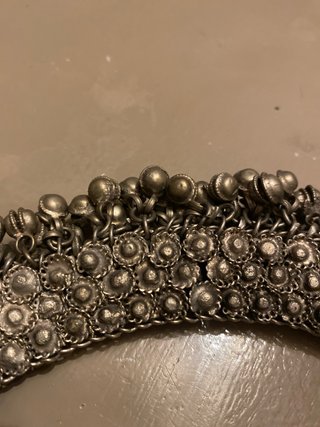 Collar Étnico Afgano Tribal Plata