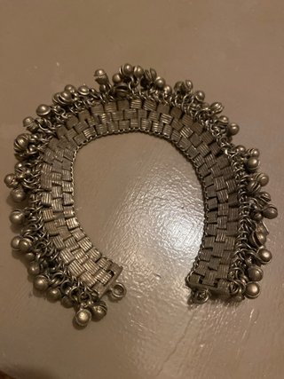 Collar Étnico Afgano Tribal Plata