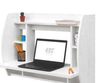 Escritorio de pared blanco BAJO a 15€